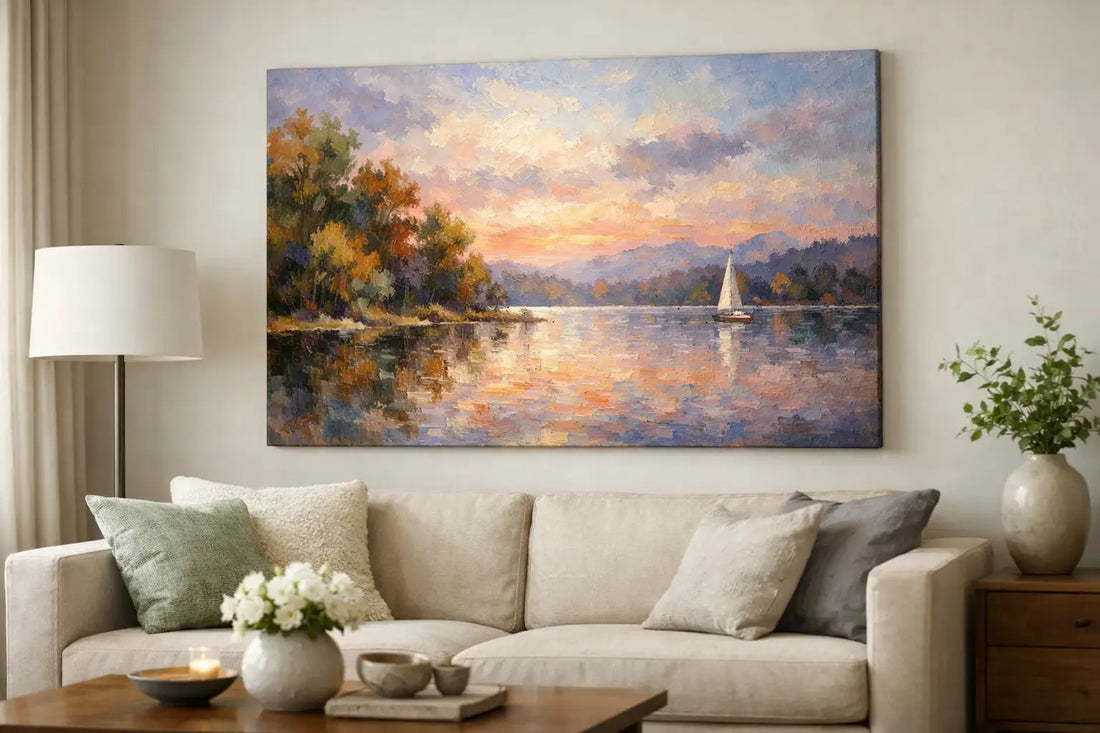 Impressionist Style Wall Art That Defines a Room