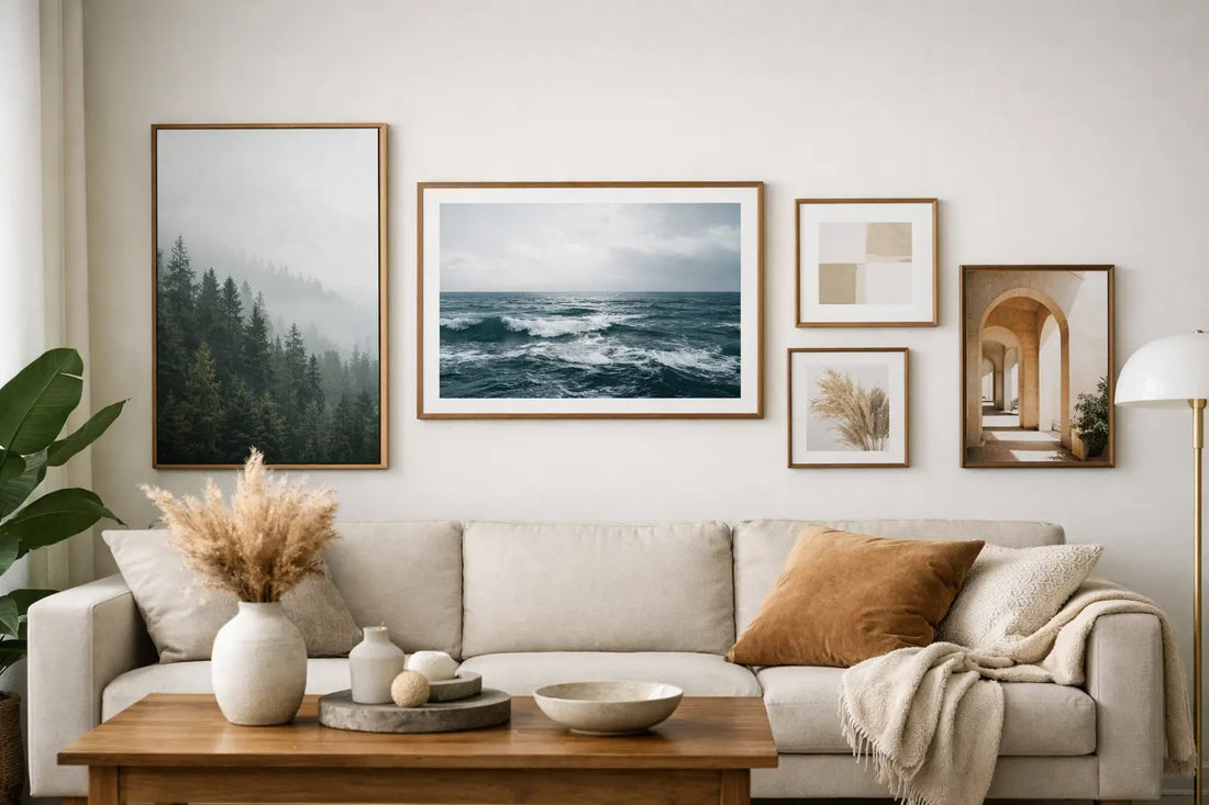 Art Print Size Guide for Rooms That Feel Complete