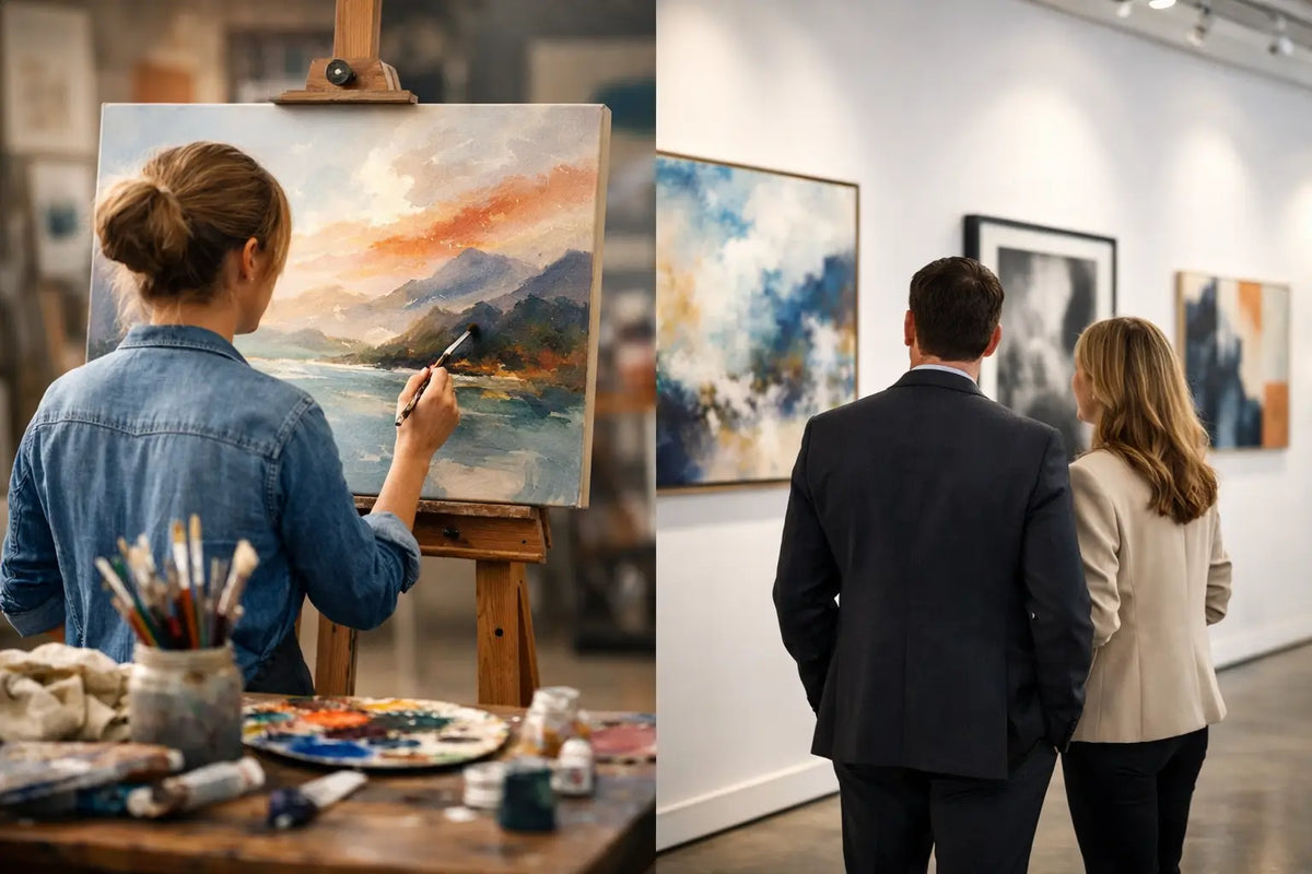 Custom Art Versus Gallery: Which Belongs?