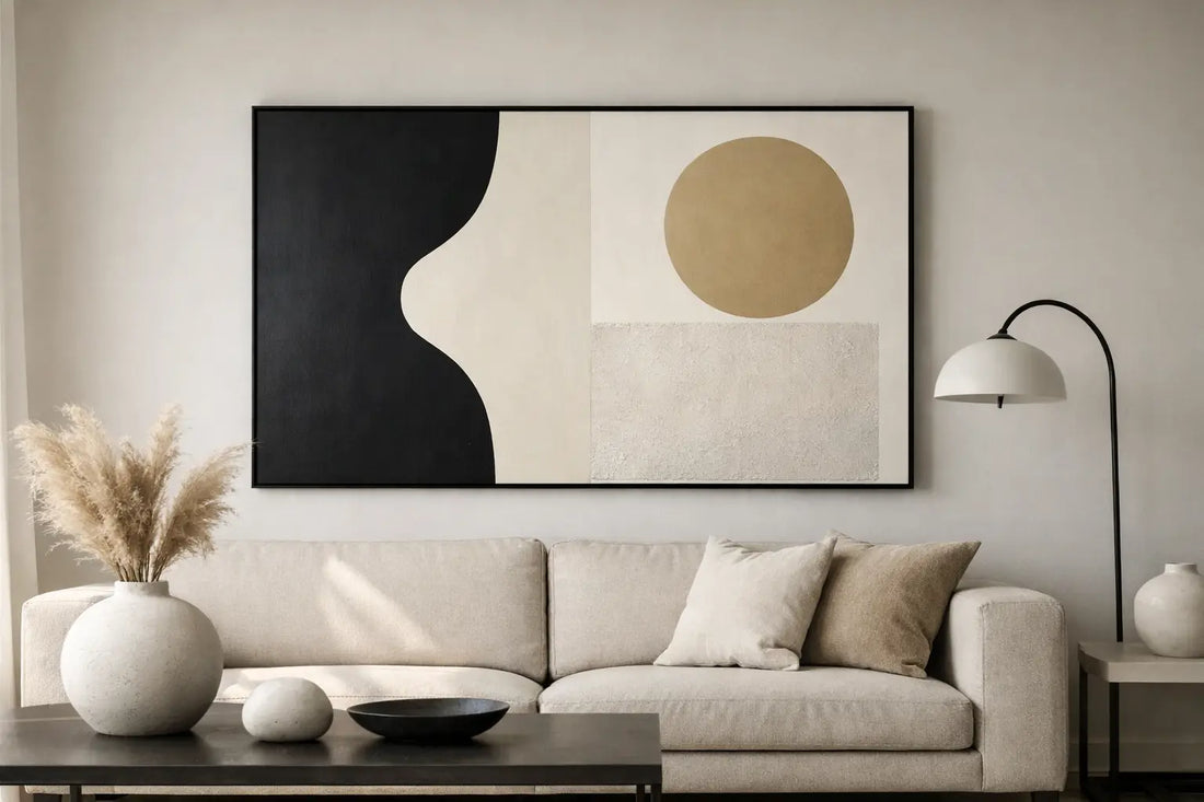 Artwork for Minimalist Interiors That Holds Attention