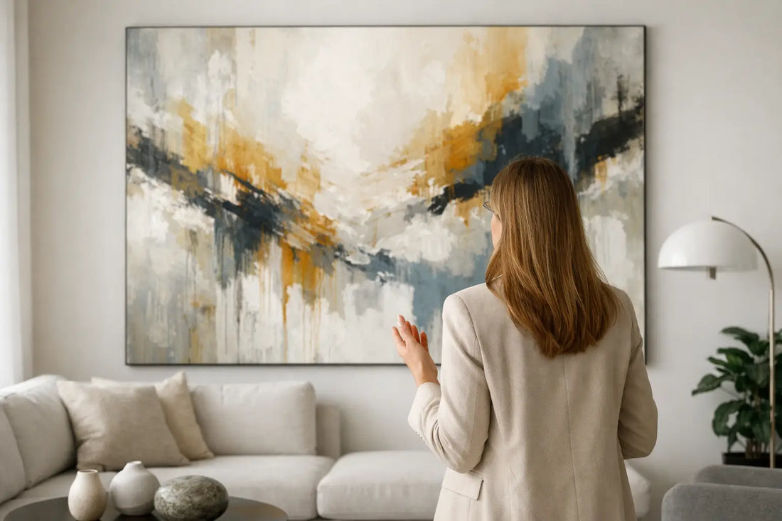 How to Choose Large Scale Artwork That Holds a Room