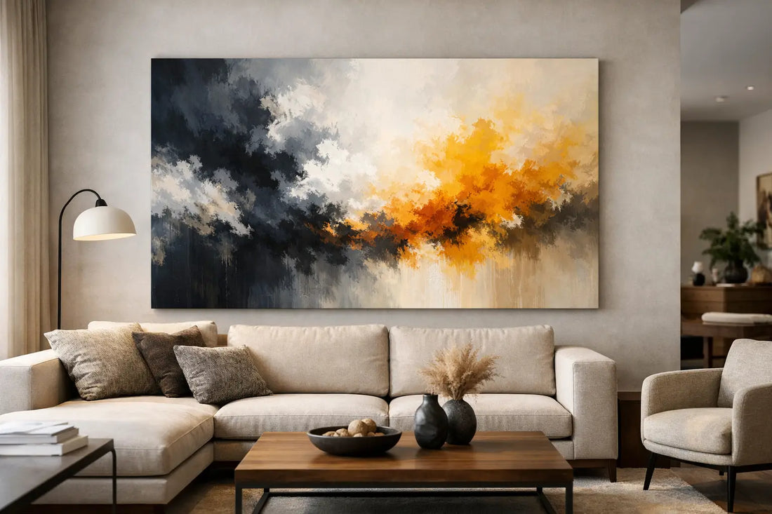 Oversized Canvas Art for Walls That Commands