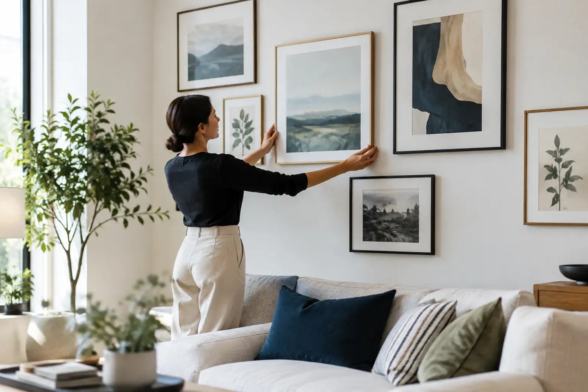 How to Curate Cohesive Art That Holds a Room