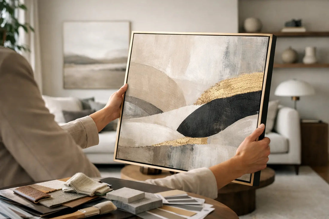 Custom Artwork for Interior Designers, Made to Fit