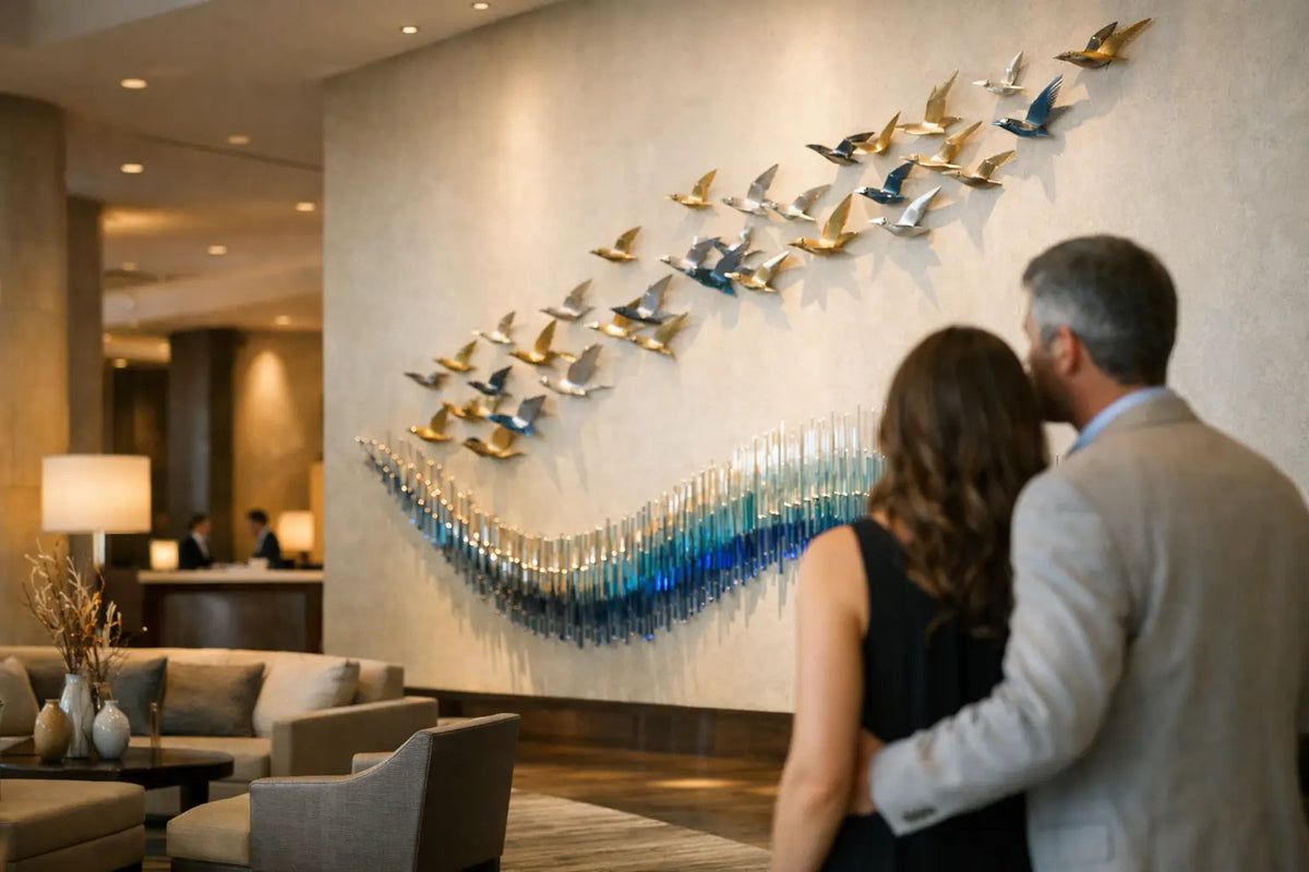 Hotel Art Installation That Guests Remember