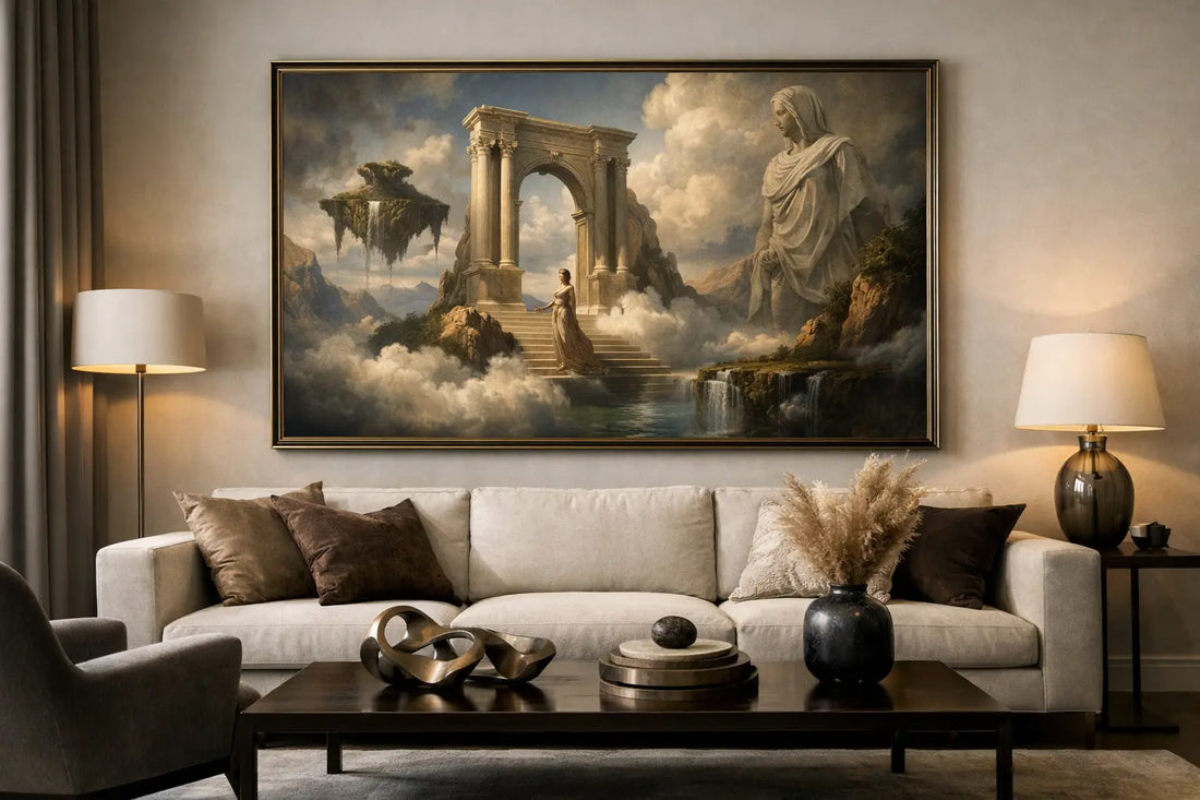 AI Generated Fine Art for Rooms With Presence