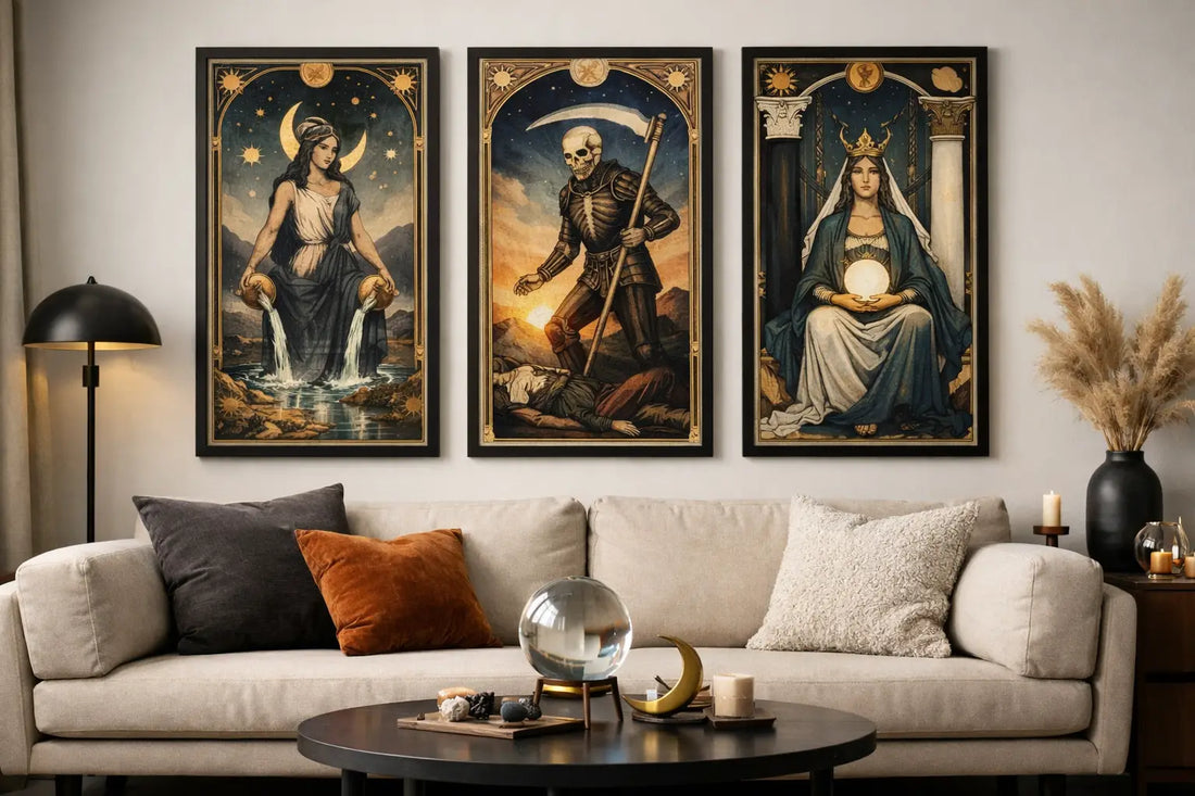 Tarot Inspired Wall Art That Commands a Room