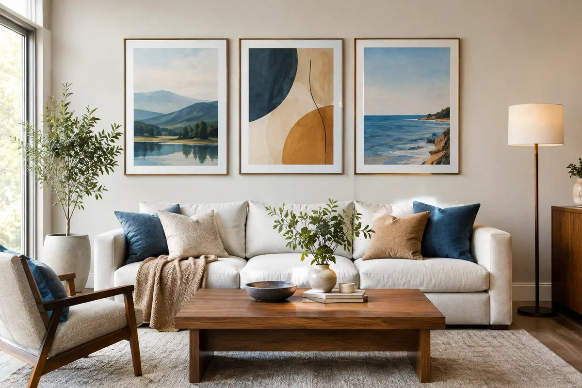 Fine Art Posters That Hold a Room Together